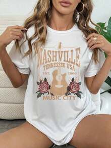 Women T-Shirts - White - View 1