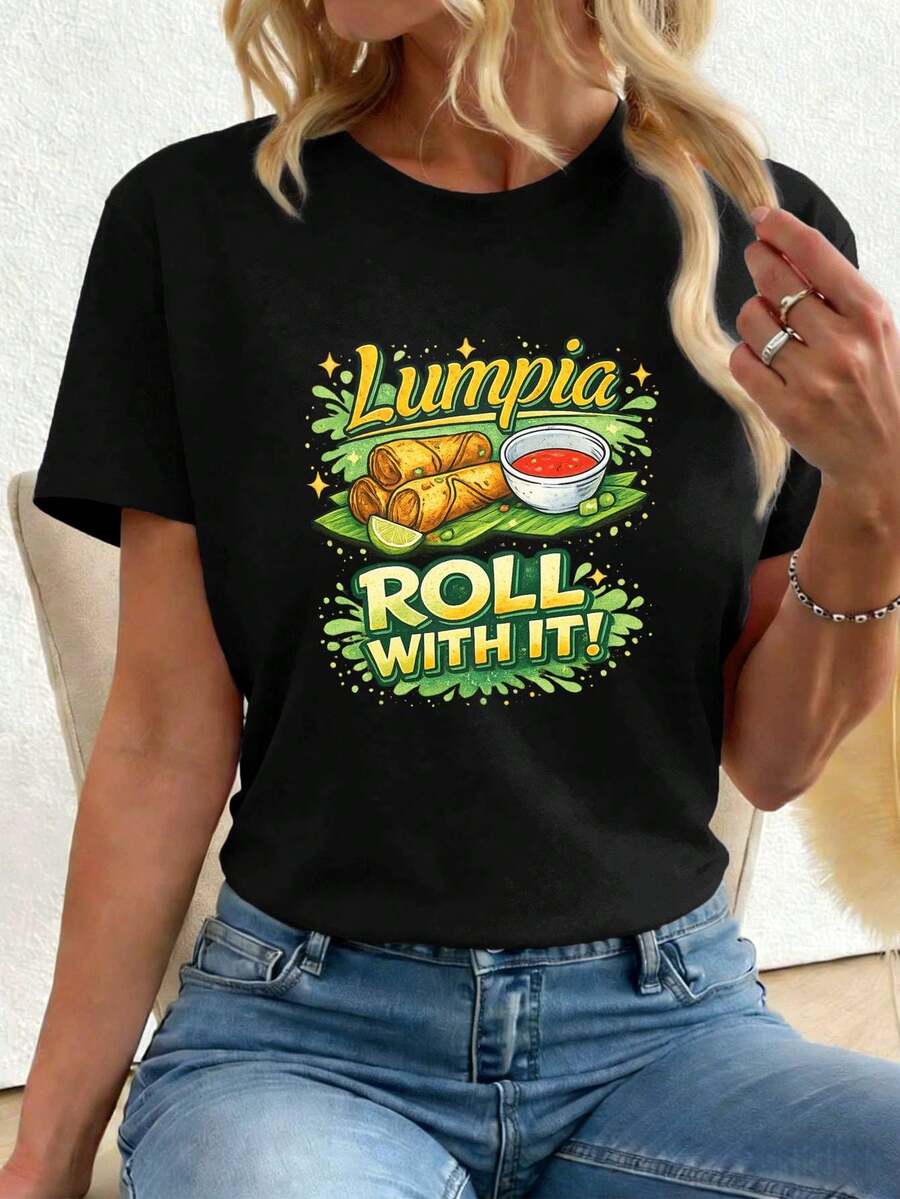 Women T-Shirts - Black - View 1