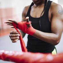 Set de 2 vendas para manos de boxeo, vendas elásticas para manos de boxeo de 120 pulgadas/3.05m, aptas para boxeo, entrenamiento de Muay Thai - Multicolor - Ver 11