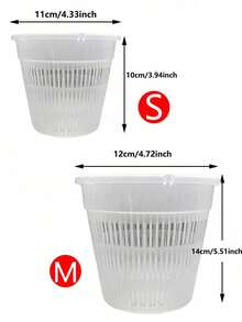 1/3pcs, Butterfly Orchid Pot, Phalaenopsis Pot, Root Control Pot, Dendrobium Pot, Special Pot For Butterfly Orchids, With Drainage And Ventilation - Root Control Flower Pots - View 4