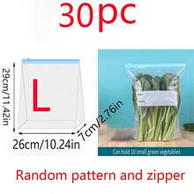 30/20/10/1 túi zip có thể đóng mở lại, túi bảo quản thực phẩm thiết yếu mùa hè, dụng cụ bảo quản thịt đông lạnh, túi đựng thực phẩm có ghi ngày tháng, túi đựng thực phẩm nướng BBQ & cắm trại, túi đựng trái cây & rau củ, túi đựng thịt ướp, vật dụng lưu trữ nhà bếp thiết yếu, phụ kiện lưu trữ tủ quần áo, đồ trang trí nhà cửa, dụng cụ nhà bếp, quà tặng - Nhiều màu - Xem 15