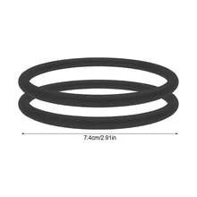 Đai silicon hỗ trợ xương bánh chè, độ đàn hồi cao, giảm đau đầu gối. - màu đen - Xem 8