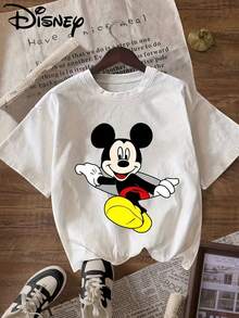 (Authorized By Disney) Mickey Mouse, Which Restores The Classic Image Of Mickey With Open Arms, With Iconic Black Ears, White Gloves, Red Shorts And Yellow Shoes, Is Suitable For Daily Wear, Shopping, Traveling, Gathering And Home Use. It Is Also Suitable As A Beautiful Gift. Every Woman Should Have One. - 白色 - 查看 1