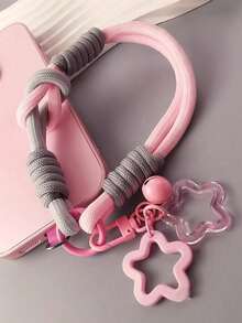 2026 New Year Phone Lanyard, Detachable Short Wrist Strap Thumb Loop Braided Lanyard For Outdoor Travel, Hiking, Unisex, Phone Holder, Wristband, Phone Case Strap, Keychain, Phone Charm, Phone Crossbody Bag, Phone Accessories, Mobile Pendant, Easter - Multicolor - View 8