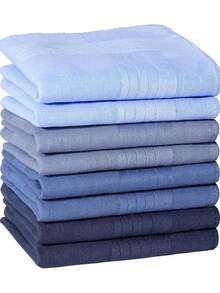 16 Inch Men's Handkerchief, Soft White Men's Handkerchief - Multicolor - View 1