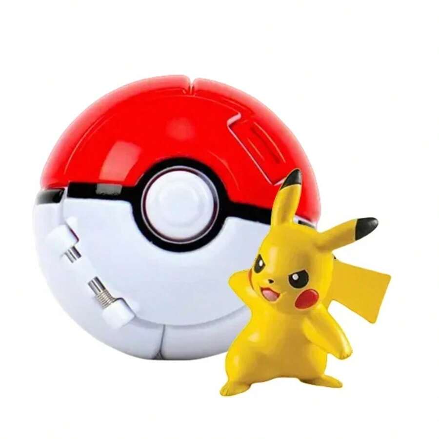 Mô hình Pokemon Elf Ball Figure Charizard Blastoise Mewtwo phiên bản Pocket Monster, mô hình biến hình Pokeball, quà tặng - Nhiều màu - Xem 1