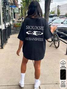 Women T-Shirts - Black - View 6