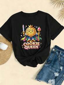 Women T-Shirts - Black - View 2