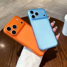 Ốp bảo vệ tương thích với iPhone 17 Pro Max/16 Pro/15/14/13, họa tiết sợi carbon, siêu mỏng, bề mặt mờ, thiết kế chống sốc toàn thân với lớp phủ chống bám vân tay và các đường cắt chính xác. - Màu xám mờ - Xem 5