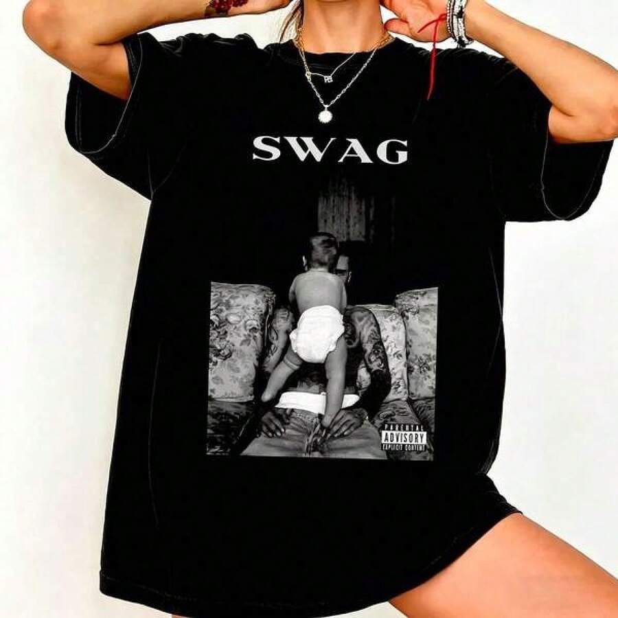 Women T-Shirts - Black - View 1