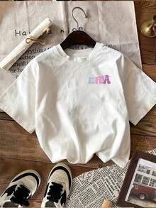 Plus Size T-Shirts - White - View 2