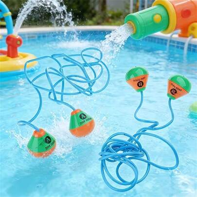 2 piezas Aros para nadar bajo el agua, juguetes para juegos acuáticos en piscina para adultos, equipo de deportes acuáticos