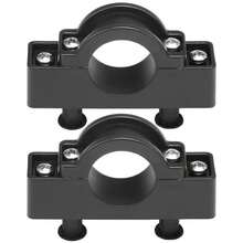 Juego de soportes estabilizadores para kayak/canoa de alta resistencia – Montura y clip de poste de nailon duradero – Compatible con varillas de 30-35 mm – Soporte de motor , ideal para deportes acuáticos y accesorios de pesca – Paquete de 2/4 piezas - Paquete de 2 - Ver 4