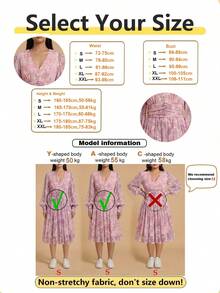 SUNSTORY Women's Spring Sweet First Love Style Floral V-Neck Puff Sleeve Waist Cinched Midi Dress, Suitable For Dates, Birthdays, Christmas, Vacations, Autumn. Fits Occasions Like Valentine's Day, Music Festivals, New Year, Formal Dinners, Dates, Birthday Parties, Tea Parties, Elegant Gatherings - Pink - View 7