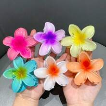 Bộ 6 kẹp tóc hình hoa cúc màu thạch bóng, phụ kiện tóc mùa hè tối giản, tươi mát, kiểu tóc đi biển, kẹp tóc thời trang, kẹp tóc phong cách Bohemian ngọt ngào dành cho nữ sinh, phù hợp cho học sinh và người lớn, dự tiệc và sử dụng hàng ngày, bộ kẹp tóc màu kẹo ngọt, thích hợp cho lễ hội, sinh nhật. - Nhiều màu - Xem 2