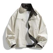 Men Sports Jackets - Apricot - View 1