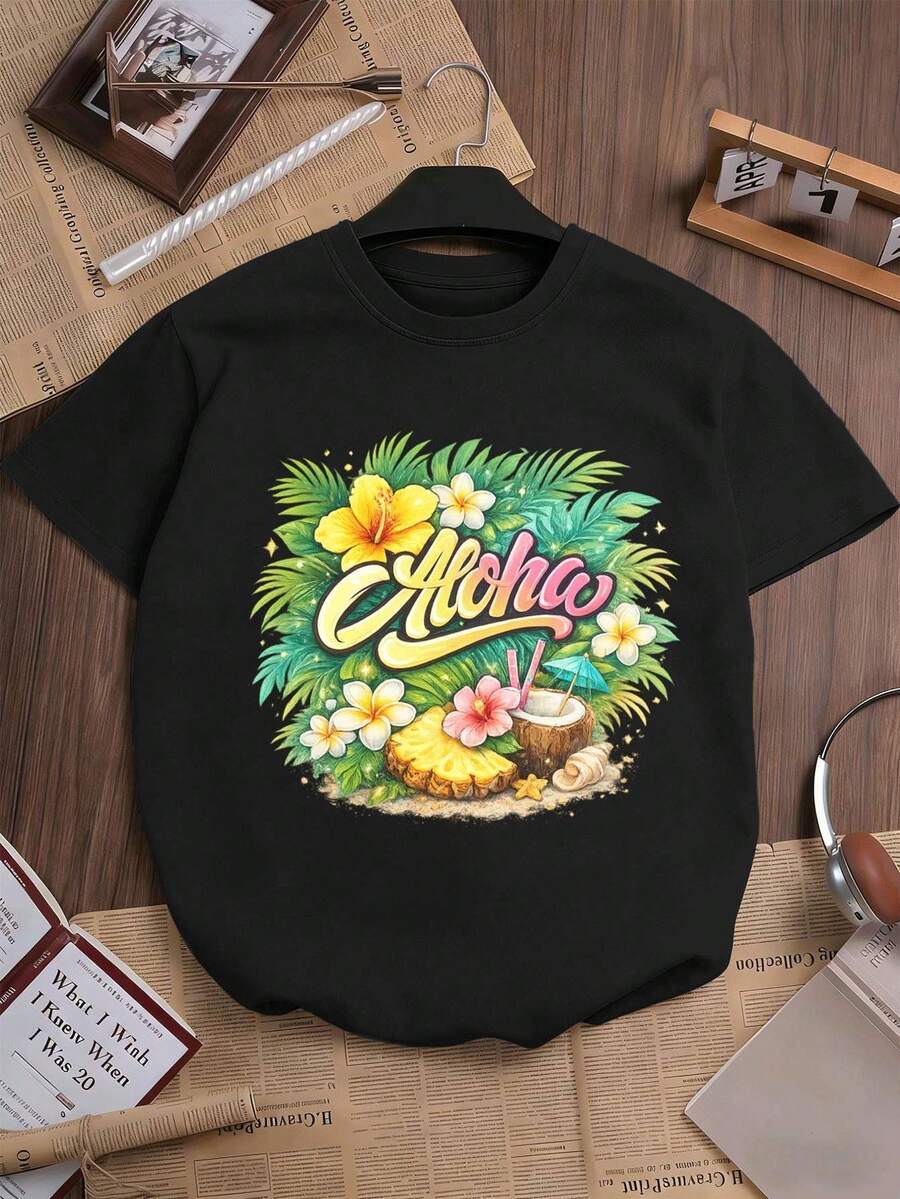 Women T-Shirts - Black - View 1