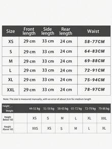 1pc Women's Compression Sports Bra Waist Trainer, Tummy Control Shapewear With Back Support Belt - Apricot - View 6