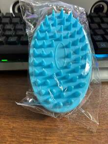 1 cái bàn chải vệ sinh phòng tắm bằng silicon, bàn chải gội đầu bằng silicon, bàn chải tẩy tế bào chết hai mặt dành cho người lớn, bàn chải massage tắm, dụng cụ vệ sinh phòng tắm. - Vịt mòng nhọn - Xem 7