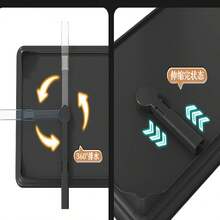 Rejilla de 2 niveles de acero inoxidable con bandeja de escurrido - Organizador de cocina ahorra espacio para platos, tazones, tazas y utensilios - Multicolor - Ver 6