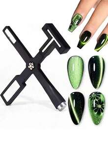 1 nam châm đa năng 4 trong 1 dùng cho móng tay, hạt thủy tinh đa năng và gel sơn móng tay hình mắt mèo, nam châm mạnh được thiết kế đặc biệt. - Nhiều màu - Xem 6