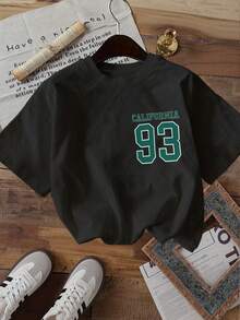 Plus Size T-Shirts - Black - View 2