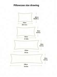 1 Pack Couple Double Pillowcase, Triple Protection Quilted Waterproof Pillow Protector, Anti Saliva Head Oil Stain Dust Resistant, Extend Pillow Life, Pet Friendly, Washable Reusable Machine Washable Soft Breathable Bedding Accessory For Home Hotel Dorm - Black - View 3