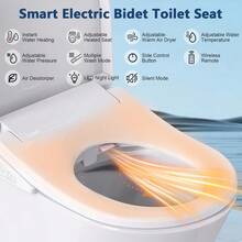 Toilet Seats - Split, North American Style - View 2