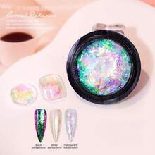 0.2g/Can Color-Changing Pearl Glitter Powder, High-Quality Color-Shifting Pigment Suitable For Epoxy Resin, Clay, Cup Making, DIY Projects, Scrapbooking, Makeup, Nail Art, Coating Decoration - Multicolor - View 10