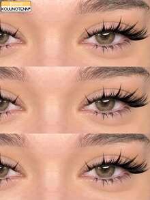 Mi giả Fox Lash dạng sợi đơn, 100 sợi, độ cong D, làm thủ công, tự nối mi, mi giả kiểu Manga, thân thiện với da, bền lâu, dụng cụ trang điểm dành cho người mới bắt đầu. - C - Xem 5