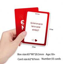 Entre Nous Couple Conversation Card Game – 18+ Intimate Relationship Questions, Deepen Connection & Spice Up Love, Perfect Date Night & Anniversary Gift For Lovers - Multicolor - View 6