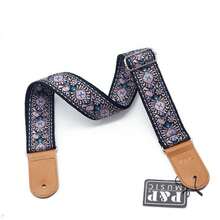 Adjustable Embroidered Cotton Guitar Strap Widening Thickening For Guitar Belt - S113-i - View 18