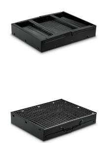 Portable Charcoal BBQ Grill Foldable Suitcase Design Compact Steel Grill With Handle For Camping Picnic Beach - A - View 12