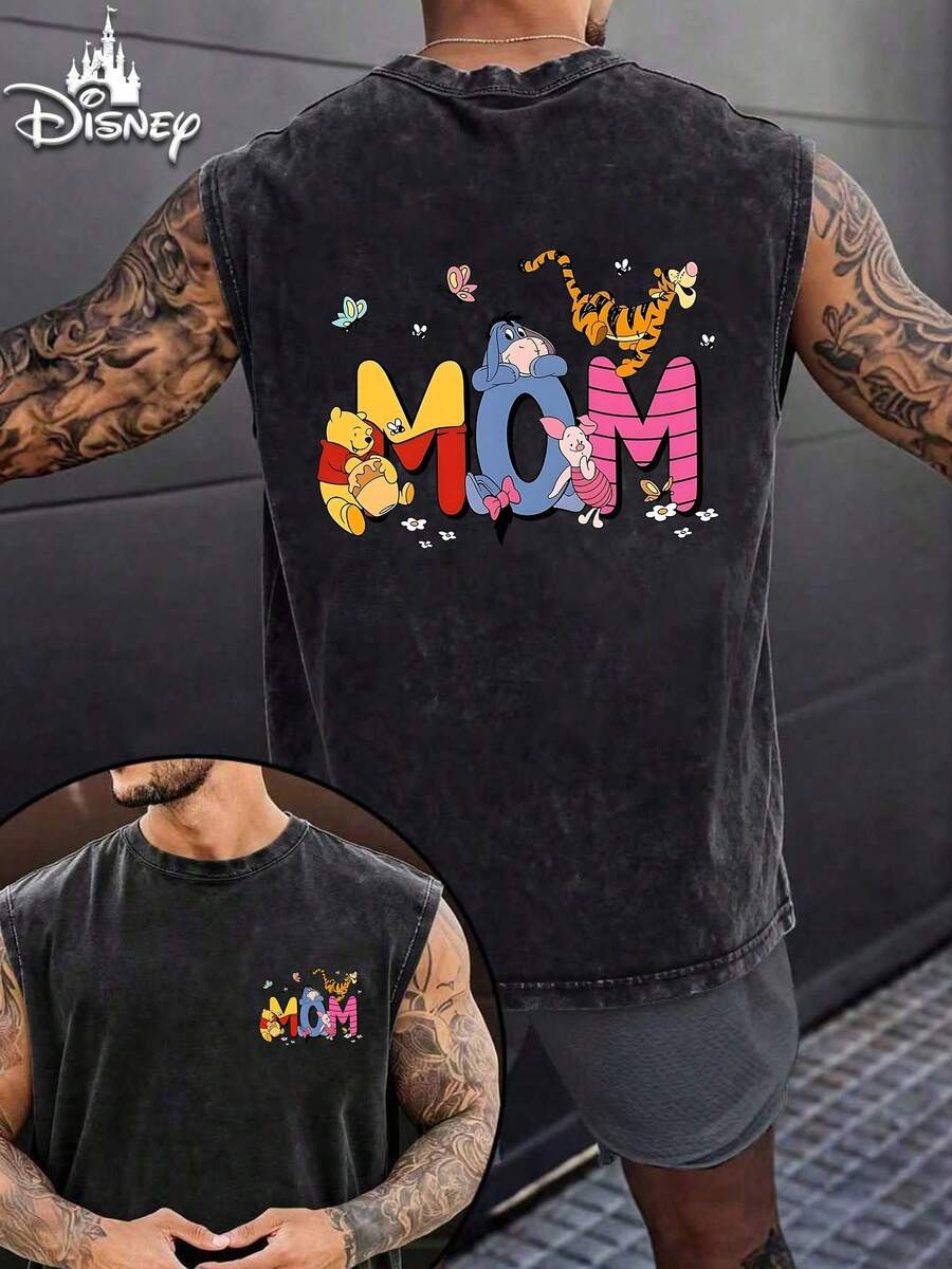 Disney Canotte da uomo - nero - Visualizzare 1