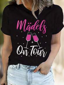 Women T-Shirts - Black - View 2
