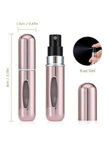 1/3/6 chiếc bình xịt nước hoa mini du lịch có thể nạp lại, bình xịt nước hoa du lịch 5ml có thể nạp lại cho Giáng sinh, chai nước hoa du lịch có thể nạp lại, bình xịt nước hoa du lịch, 1/2/4/10/20 chiếc bình xịt nước hoa mini di động có thể nạp lại, hộp bơm nạp lại cho du lịch và các hoạt động ngoài trời, phụ kiện cần thiết cho kỳ nghỉ cắm trại dành cho nữ, nước hoa dành cho nam. - Nhiều màu - Xem 10