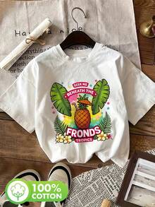 Plus Size T-Shirts - White - View 6