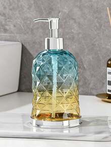 1 bình đựng xà phòng sang trọng kiểu ombre, dung tích 400/600ml, có vòi bơm bằng nhựa, thích hợp cho phòng tắm và nhà bếp. - Chai phân phối màu chuyển sắc - Xem 10
