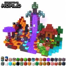 48-300pcs Magnetic Building Blocks, 0.78 Inch Magnetic Crystal Sword, Ender Sword, Forest Series Construction Toys, STEM Educational Sensory Toys, Christmas, Halloween, Birthday Gift For Kids 3+ Years Old - Multicolor - View 2