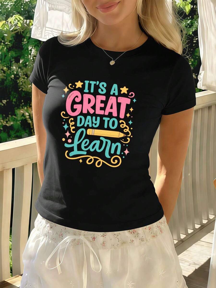 Women T-Shirts - Black - View 1