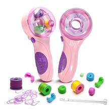 Children's Hair Braiding Toy, DIY Hair Accessory Set, Princess Automatic Hair Braider Styling Tool, Hairstylist Role Play Toy, Braid Toy, Ideal Hair Play Toy For Girls, Party Supplies, Birthday Gift - Multicolor - View 1