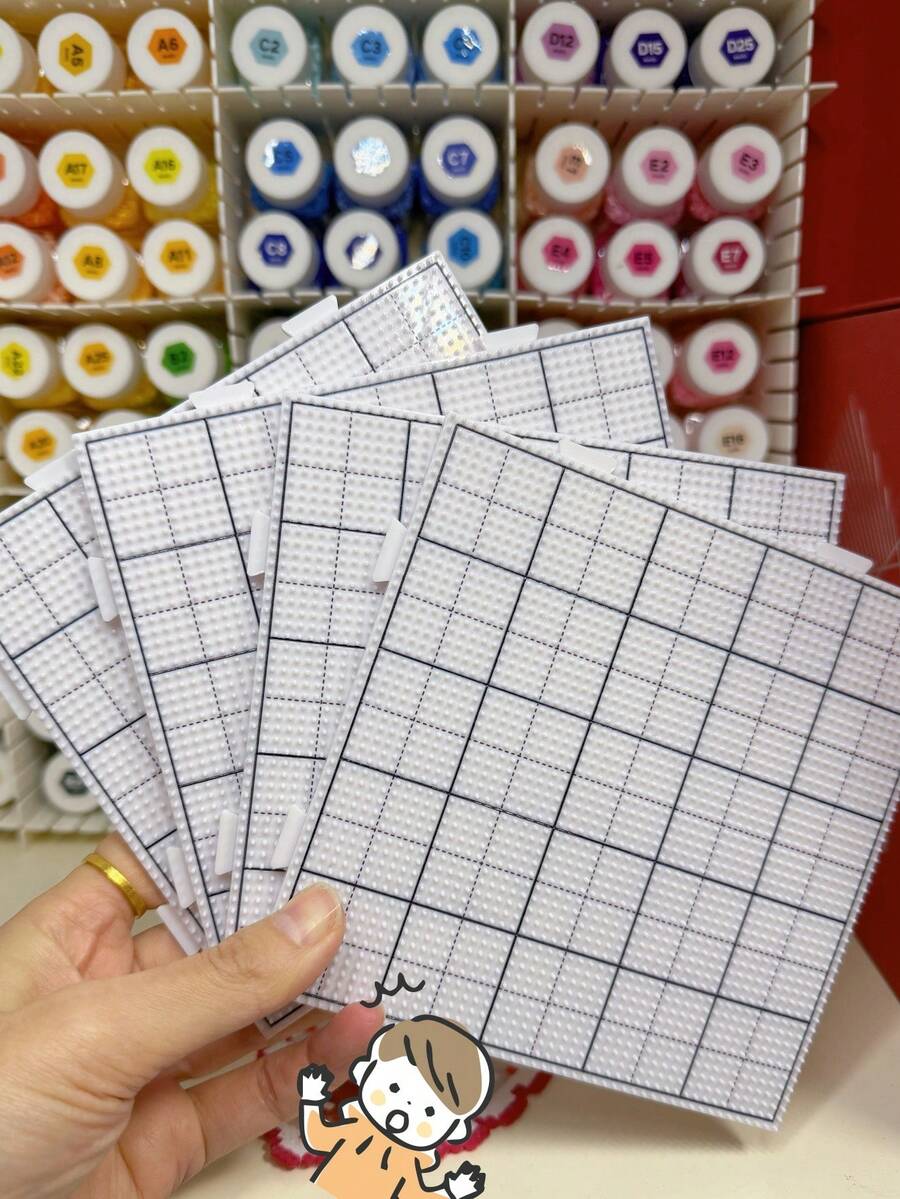 2.6mm 直徑熱熔珠子釘板，52x52 釘珠板，加長釘防止珠子掉落，90度垂直不掉珠，強化背板耐熱