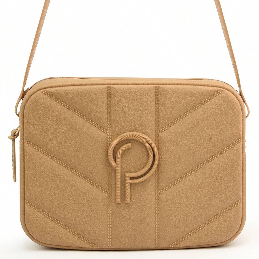 Women's Shoulder Bag, Medium Size, Crossbody - Arena de Roma - Ver 1