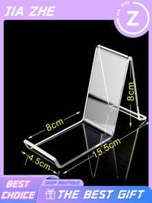1/2 chiếc kệ trưng bày giày bằng acrylic trong suốt, kệ trưng bày dép trong suốt, kệ trưng bày giày cao gót, kệ lưu trữ giày dép, thích hợp cho gia đình và trung tâm mua sắm. - Trong sáng - Xem 10