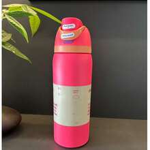 O-Wala 32oz 不鏽鋼真空保溫運動水壺，戶外探險的完美伴侶 - 彩色 - 查看 5
