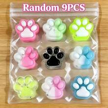 6/9 piezas Juguetes de apretón de la pata de gato Tabba - Juguetes sensoriales de alivio del estrés de rebote lento, juguetes táctiles de alivio de la ansiedad, patas de gato de color dopamina, adecuados para decoración del hogar y la oficina, recuerdos de fiesta infantil, rellenos de bolsas de regalo, regalos de Navidad, Pascua, Halloween y cumpleaños (empaque aleatorio) - Multicolor - Ver 13