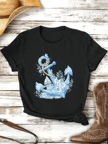 Women T-Shirts - Black - View 2