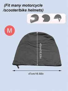 Soft Fleece-Lined Drawstring Motorcycle Helmet Storage Bag, Suitable For Full-Face And Half-Face Helmets, Dust-Proof And Scratch-Resistant, Applicable To Scooters, E-Bikes And Bicycles, Lightweight Travel Organizer Bag - Storage Bag - View 13