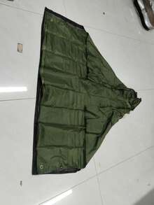 3-In-1 Motorcycle Rain Poncho, Versatile For Raincoat, Canopy, Camping Tablecloth, Ground Mat, Suitable For Spring Outings, Summer Sun/Rain Protection, Fashionable Riding (Comes With Storage Bag), Waterproof, Windproof, Rainproof, Durable Adult Riding Gear For Motorcycle, Electric Scooter, Large Outdoor Activity Raincoat For Cycling And Outdoor Activities - Black - View 18