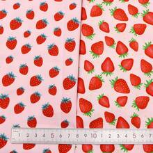 1Pc Fruit Strawberry Polyester Fabric -59x19.68inch(150x50cm) - Soft & Durable Polyester Material, Pre-Cut For DIY Sofa Covers & Handmade Projects,Gift Wrapping,Sewing,Bags,Party Decor, Tablecloths - Default - View 3